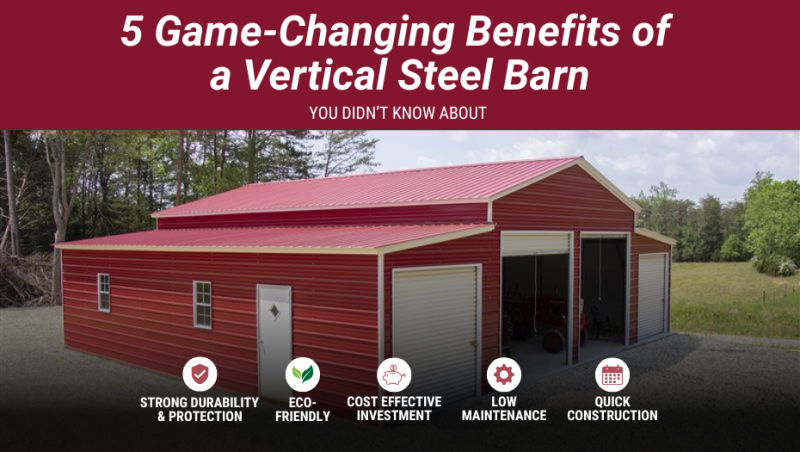 metal vertical barn