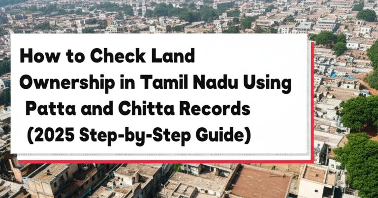 land ownership tamil nadu patta chitta