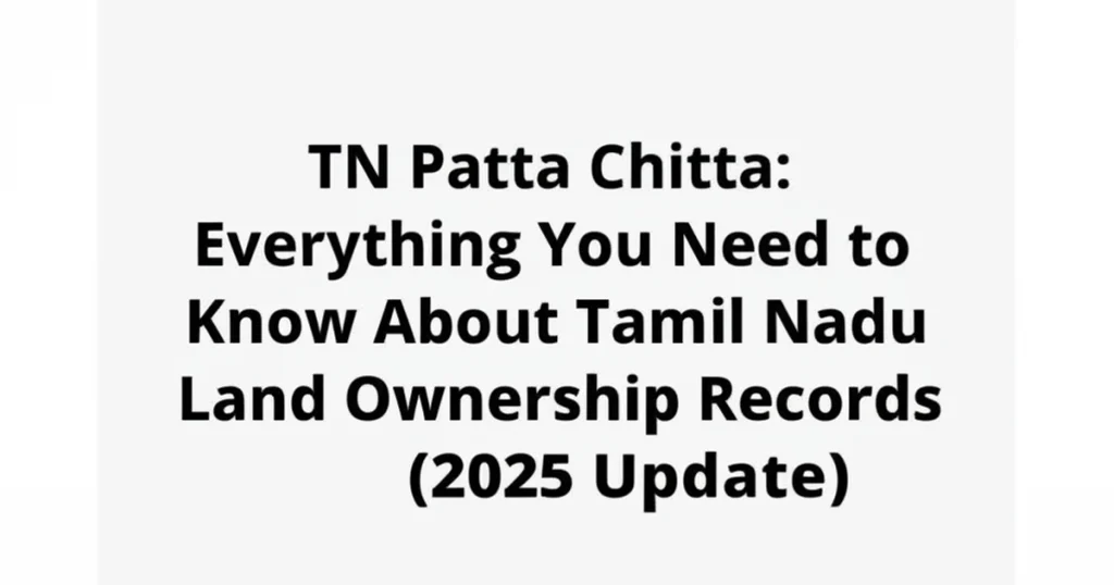 tn patta chitta online verification