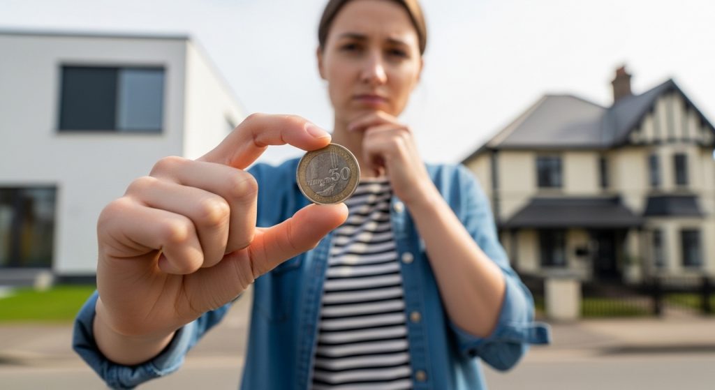 stuck between properties