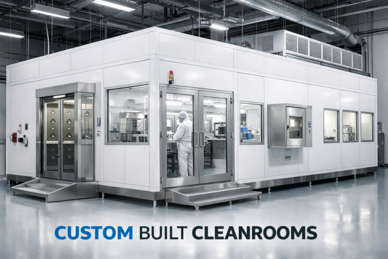 How Custom Built Cleanrooms Improve Safety and Compliance