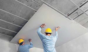 acoustic plasterboard ceiling