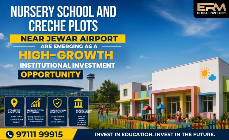 nursery school creche plots jewar airport