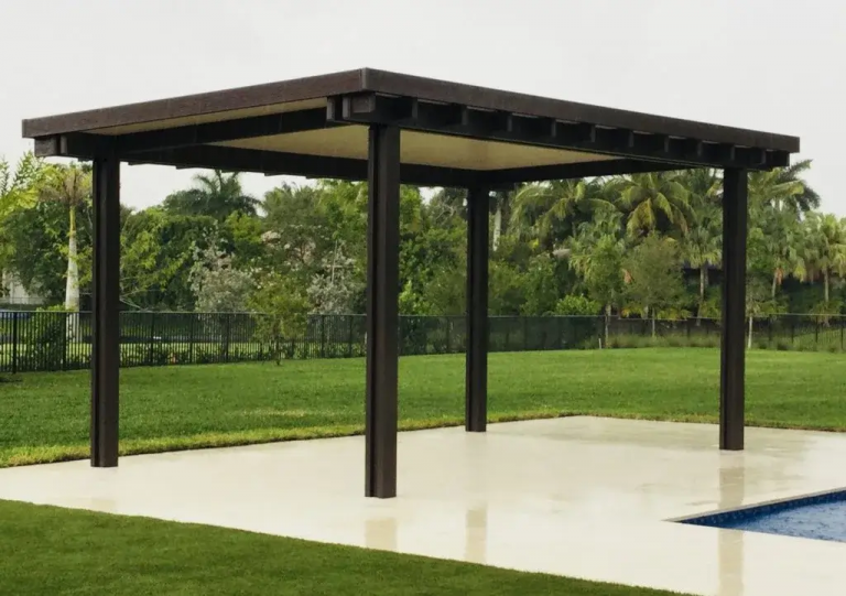 aluminum patio covers installed