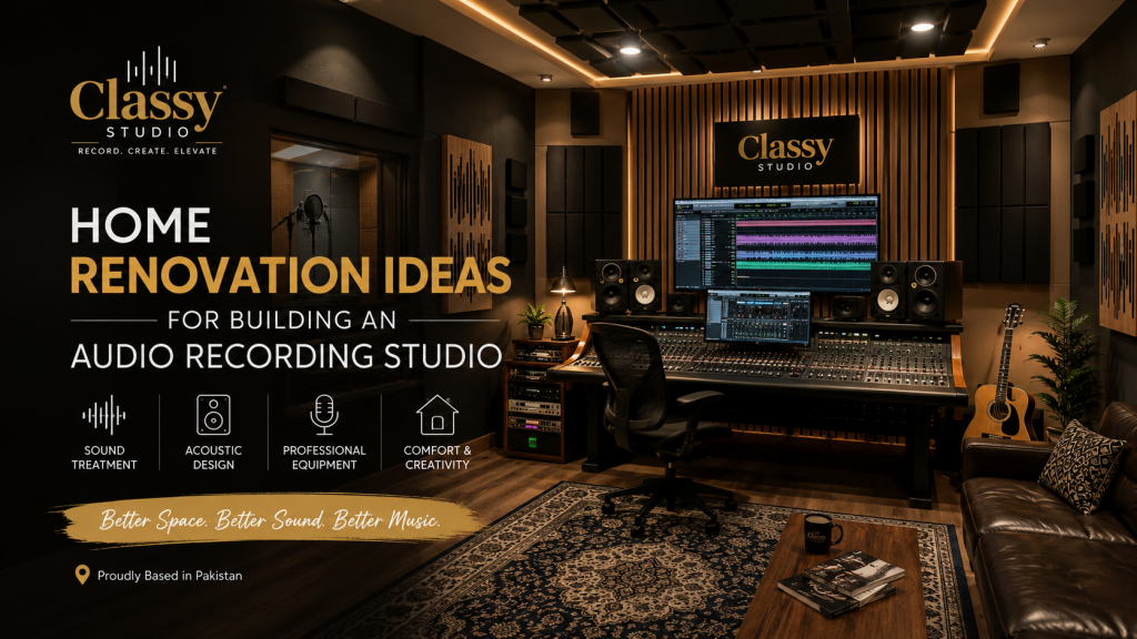 audio recording studio