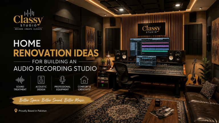 audio recording studio